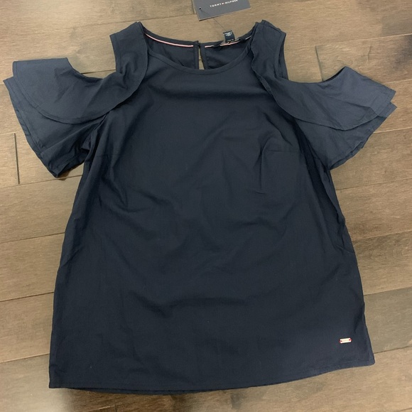 BNWT Tommy Hilfiger cut out blouse - Picture 3 of 5